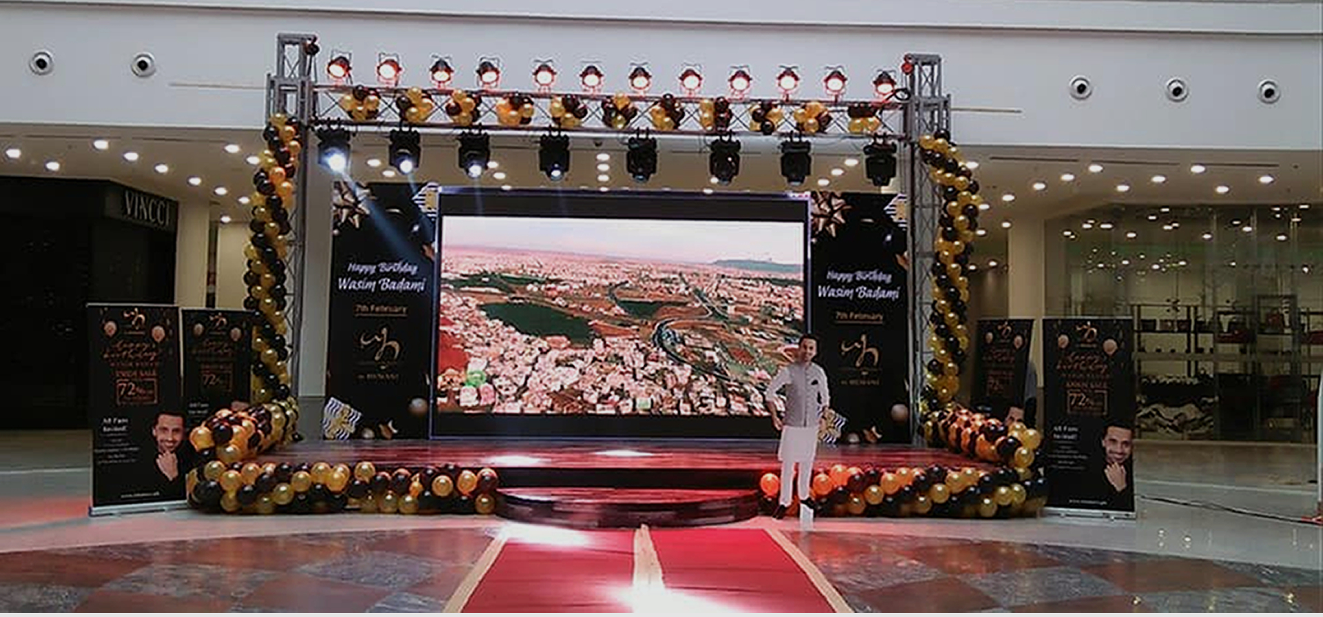 Wasim Badami's birthday event Lucky One Mall